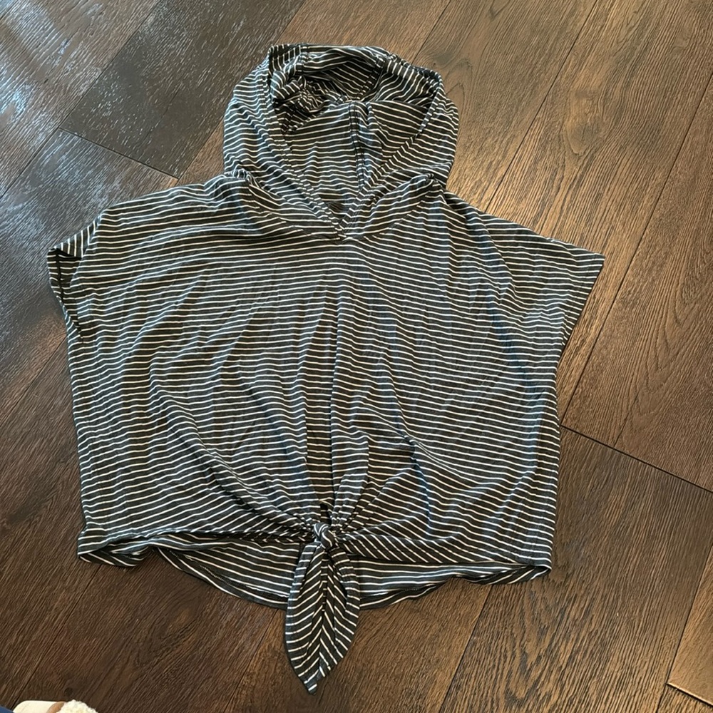 Lululemon Short Sleeve Top with Hood
